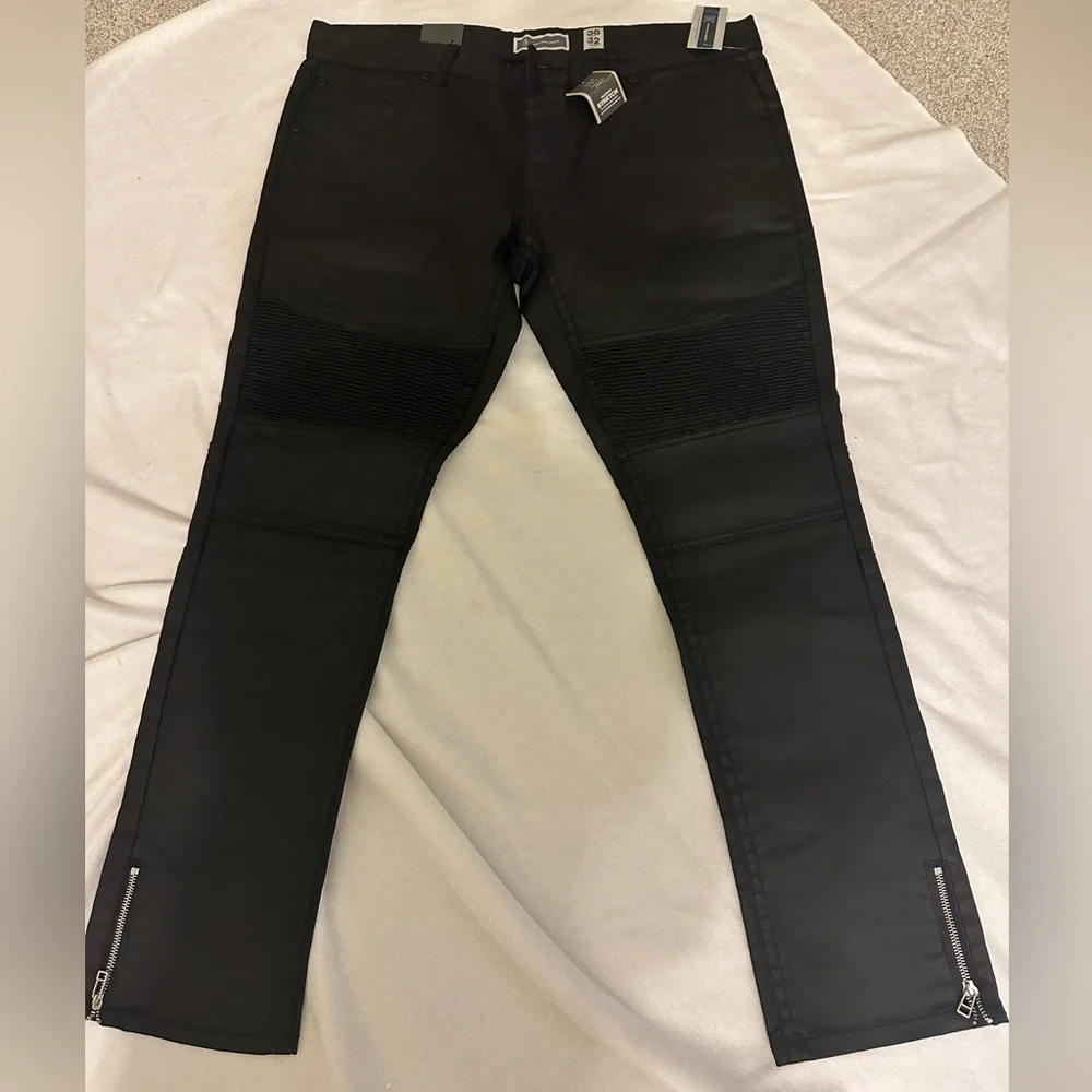 I.N.C Stockholm Skinny Fash Denim pants, Black Wash color - Picture 1 of 5